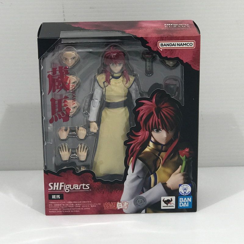 【中古美品】 バンダイ S.H.Figuarts 幽☆遊☆白書 蔵馬 未開封 【051-260731-ti-08-tagh】