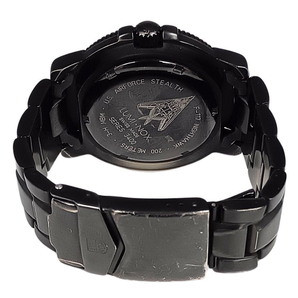 LUMINOX ルミノックス F-117 ナイトホーク 3400 クォーツ メンズ