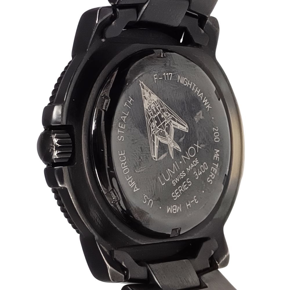 LUMINOX ルミノックス F-117 ナイトホーク 3400 クォーツ メンズ