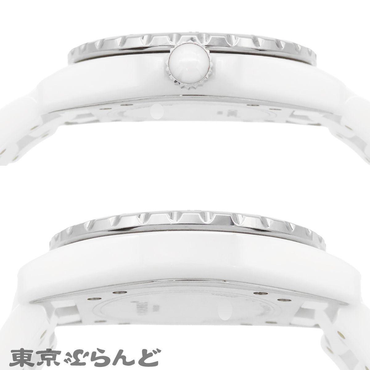 シャネル CHANEL J12 H0970 ホワイト SS セラミック 38mm 箱 保証書付