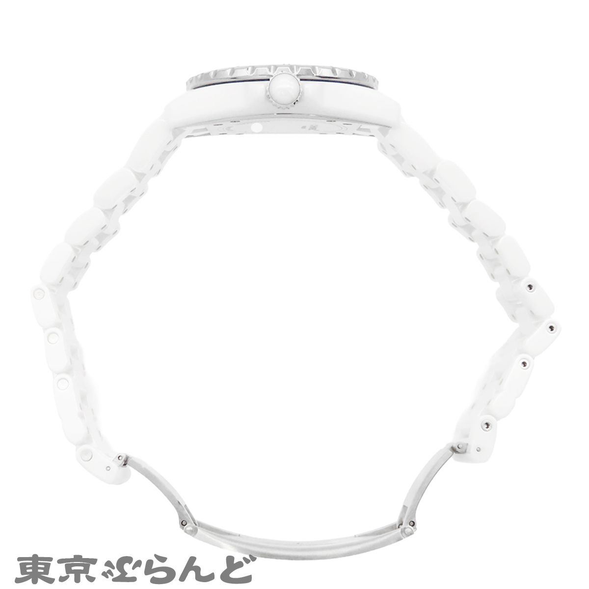 シャネル CHANEL J12 H0970 ホワイト SS セラミック 38mm 箱 保証書付