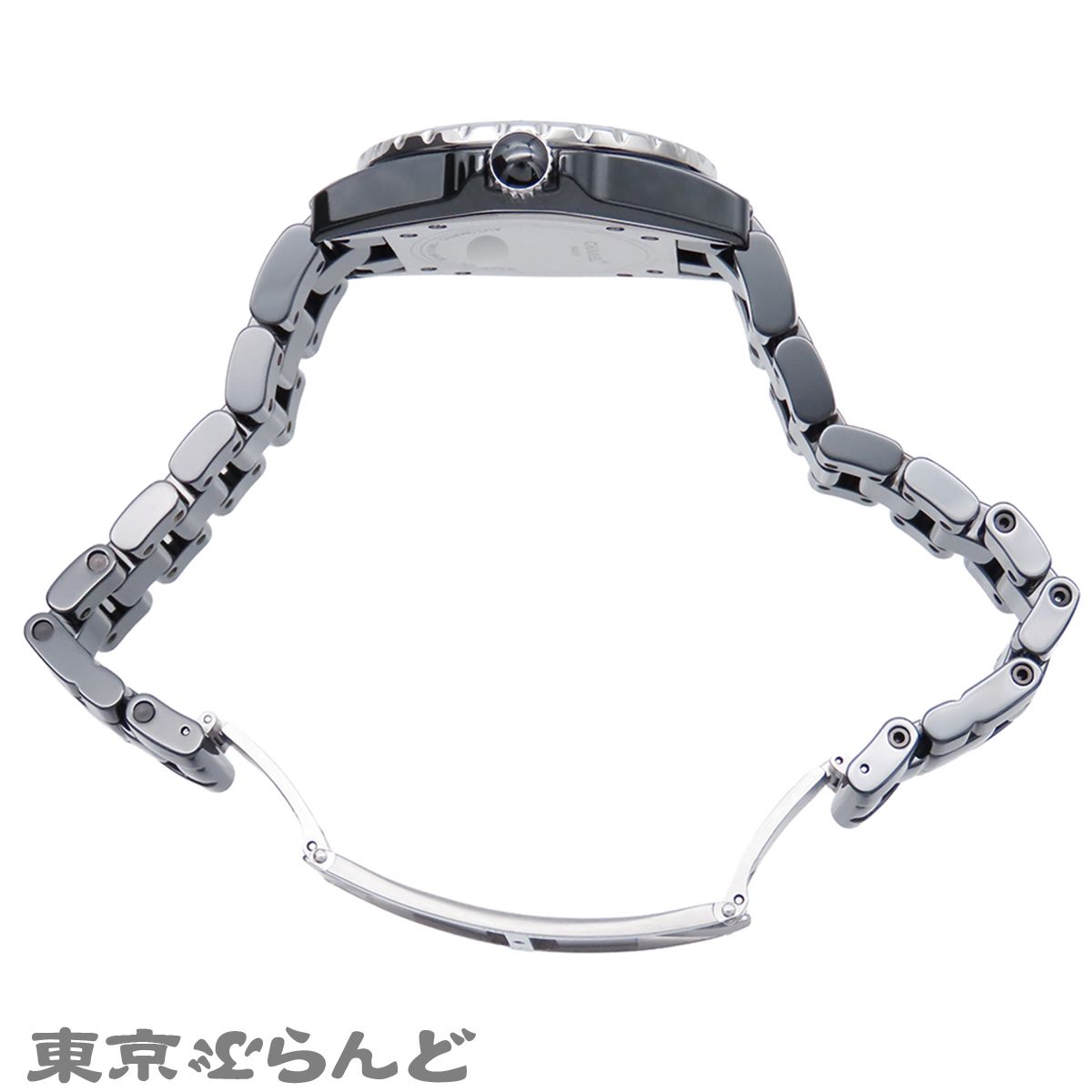 シャネル CHANEL J12 H0685 ブラック セラミック SS 38mm 箱 保証