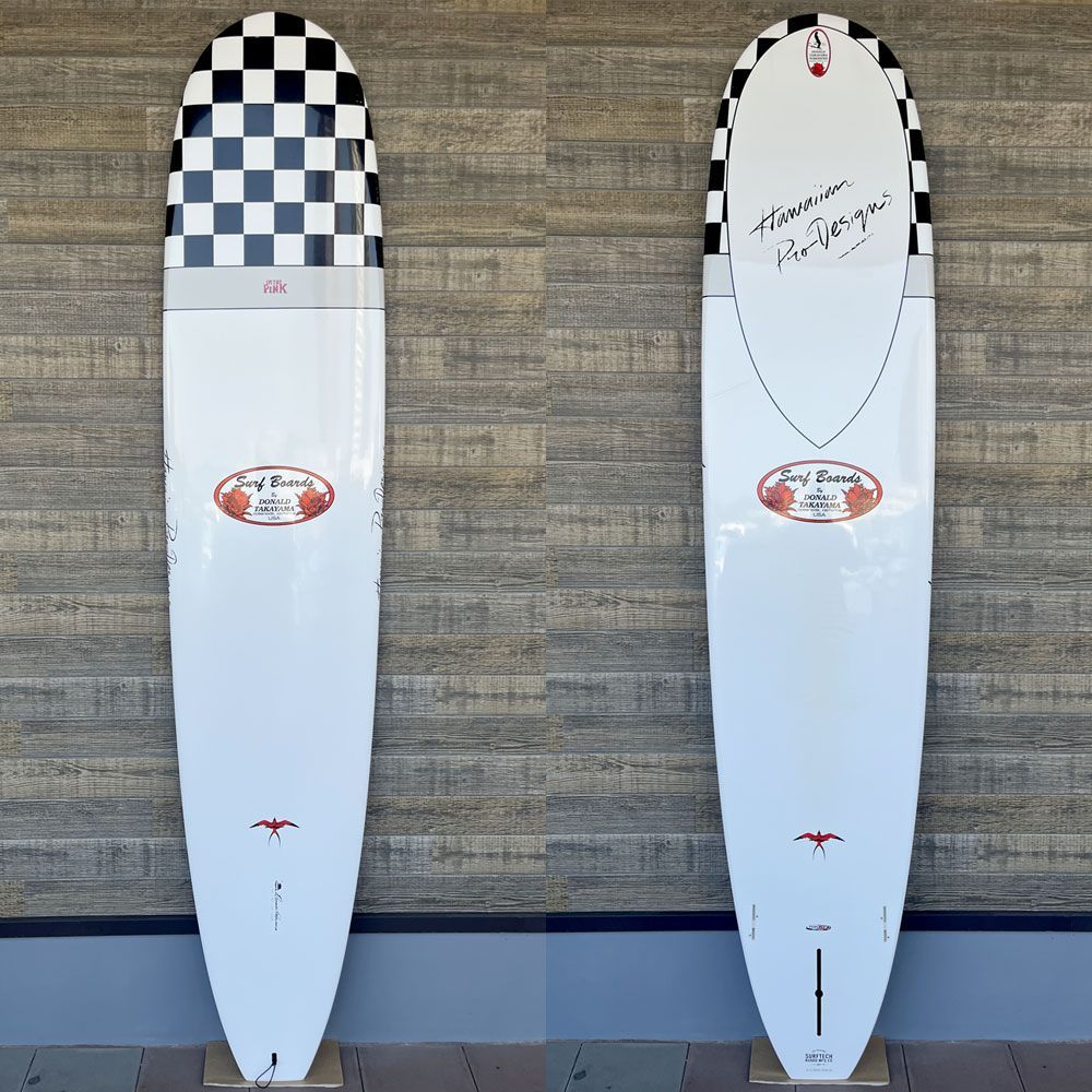 中古サーフボード DONALD TAKAYAMA IN THE PINK 9'0 EPS TUFLITE / ドナルドタカヤマ インザピンク エポキシ ロングボード サーフィン サーフテック タフライト 営業所止め