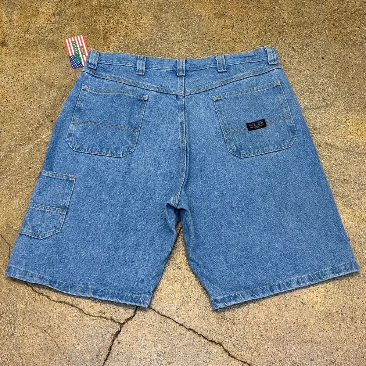 00s アメリカ ヴィンテージ ラングラー カーペンター デニムハーフパンツ 9,280円