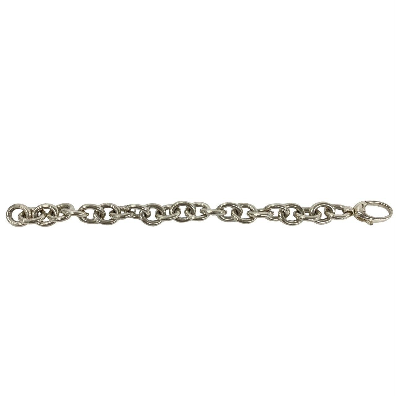 極 美品 希少品 GUCCI グッチ チェーン ブレスレット シルバー925