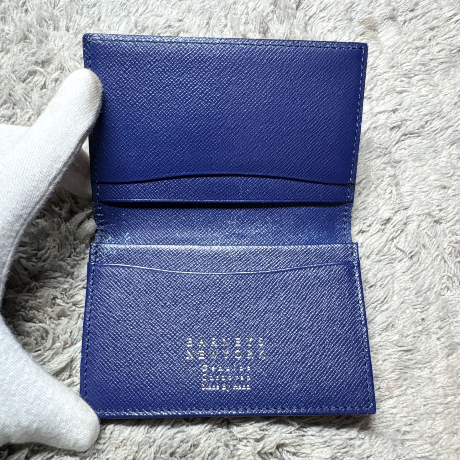 BARNEYS NEW YORK コルドバン 名刺入れ BARNEYS NEW YORK バーニーズニューヨーク 名刺入れ カードケース
