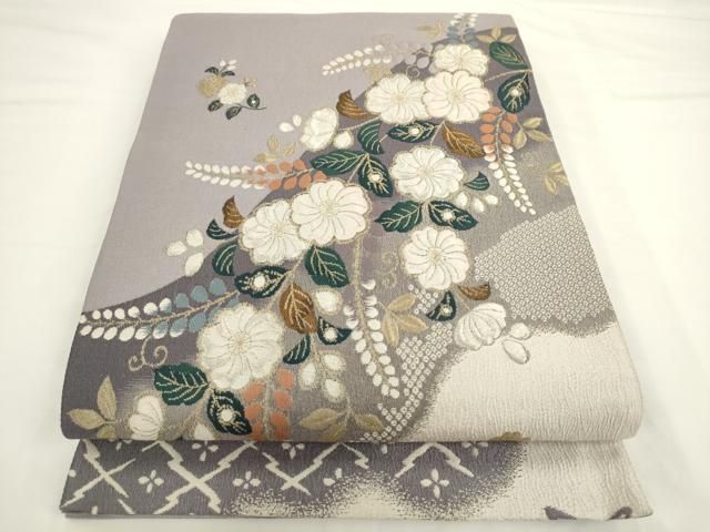 平和屋着物●太鼓柄袋帯　辻が花　正絹　逸品　AABL2210pf 18,200円