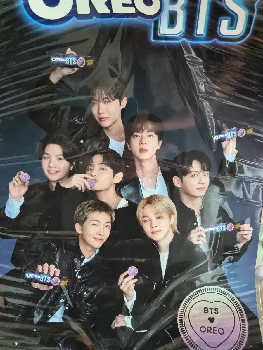 BTS 非売品ポスター 非売品 BTS × OREO 韓国限定 A2ポスターステッカー