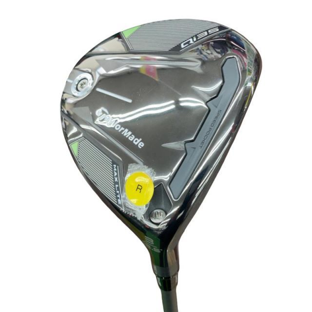 【中古】 テーラーメイド Qi35 MAX LITE 3W フェアウェイウッド FW AIR SPEEDER TM(Qi35 FW) (フレックスR) メンズ 男性用 右利き 右用 Bランク ゴルフクラブ