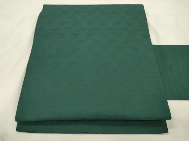 平和屋着物●全通柄九寸名古屋帯　草花文　天鵞絨色　正絹　逸品　CABK8643dy 13,832円
