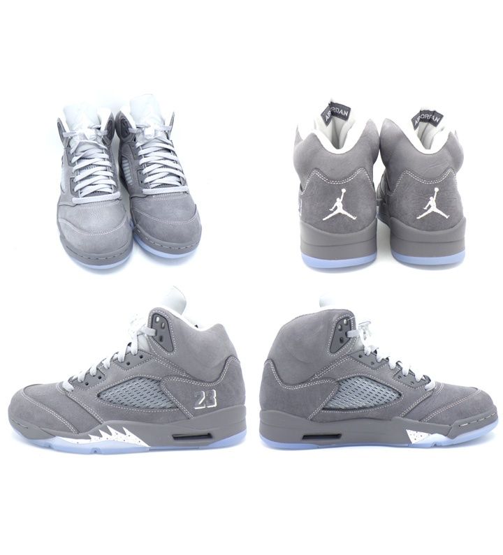 ナイキ NIKE 【 AIR JORDAN 5 RETRO Light Graphite Wolf Grey 2026