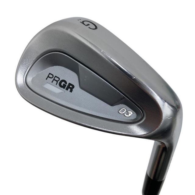 【中古】 プロギア PRGR 03(2025) GW ウェッジ WG スペックスチールIII Ver.2 (フレックスSR) メンズ 男性用 右利き 右用 Cランク ゴルフクラブ