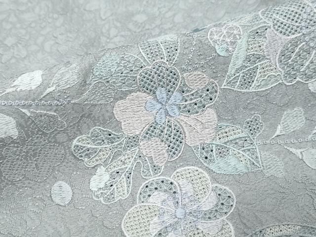 平和屋着物○中国三大刺繍 汕頭刺繍 スワトウ刺繍 総刺繍 訪問着
