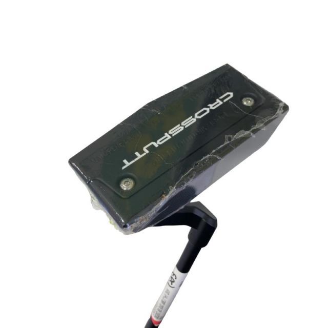 【中古】 CROSSPUTT CROSSPUTT RED BLACK LABEL(ブラック) 33インチ パター PT スチール (フレックスその他) メンズ 男性用 右利き 右用 Nランク ゴルフクラブ