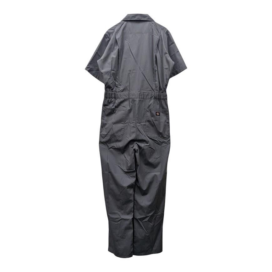 Dickiesディッキーズ 半袖オールインワン ツナギ グレー W44 3XL 未使用品 Dickies ディッキーズ 半袖ツナギ オールインワン 33999GY