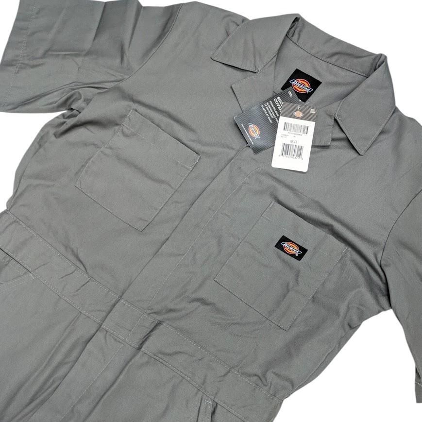 未使用品 Dickies ディッキーズ 半袖ツナギ オールインワン 33999GY