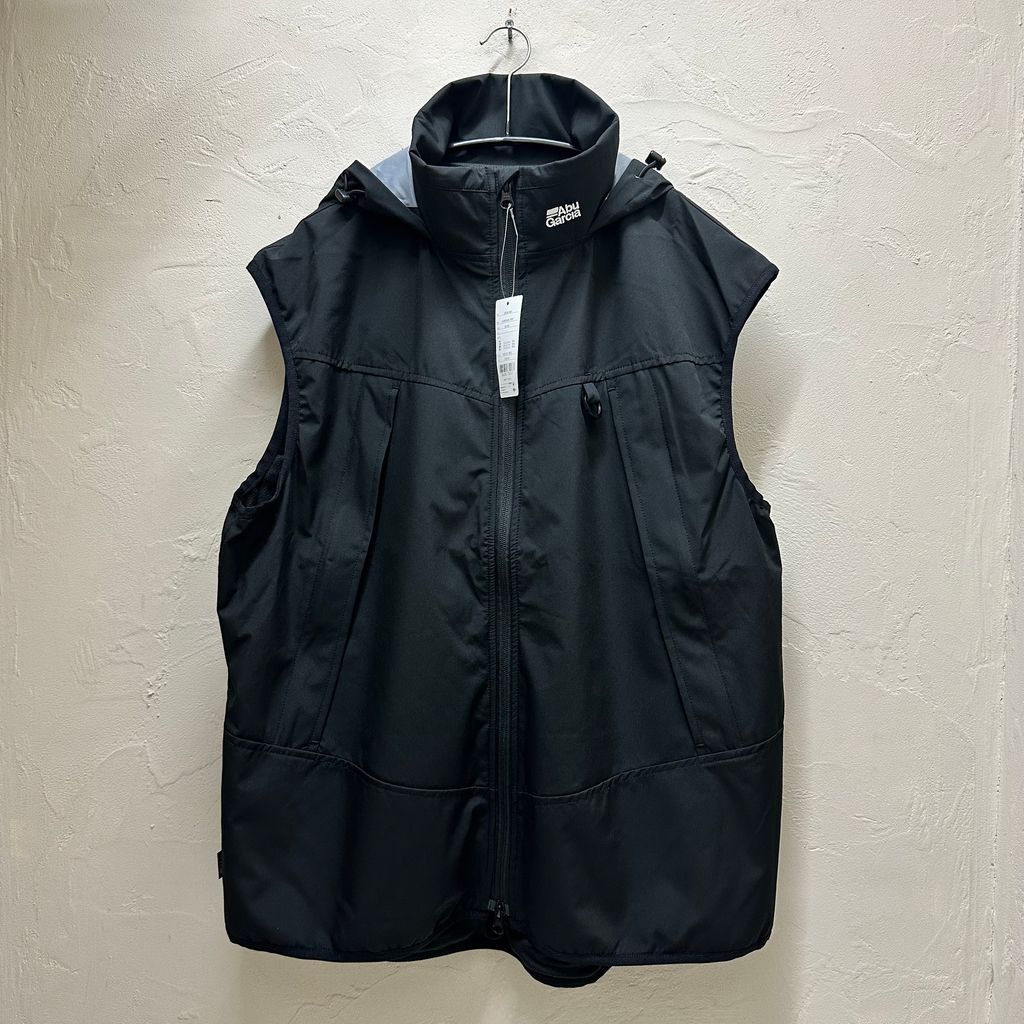 Abu Garcia 3LAYER MIL VEST ブラック Lサイズ Abu Garcia アブガルシア 3LAYER MIL VEST ベスト 23SAB-R101 ブラック