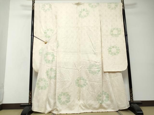 平和屋着物●豪華振袖　総絞り　舞花文　正絹　逸品　DABI2395ud