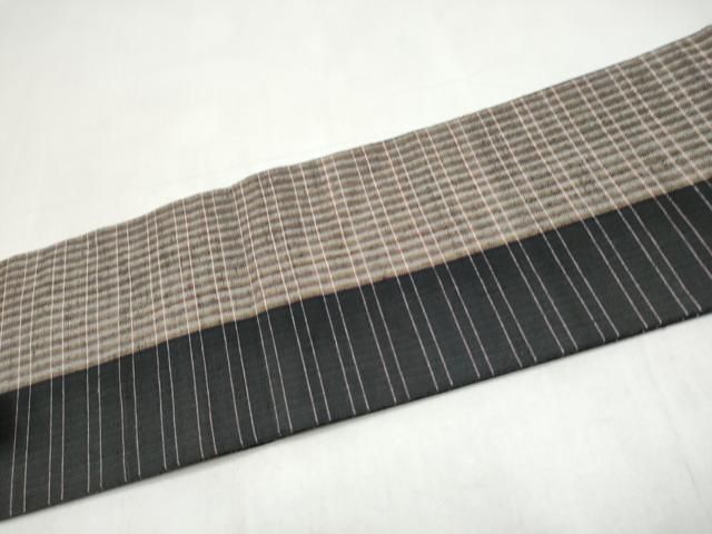 平和屋着物○つけ帯 紬地 間道 正絹 逸品 CABJ8682hy - メルカリ