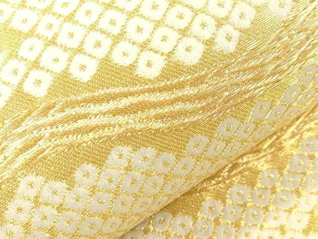 平和屋着物○つけ帯 幾何学文 金銀糸 正絹 逸品 CABJ2379dy - メルカリ