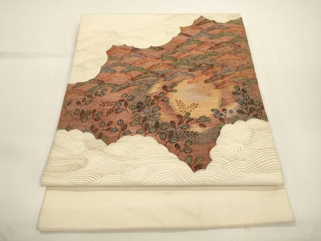 平和屋着物○つけ帯 作家物 松 金銀糸 正絹 逸品 CABJ2382dy - メルカリ