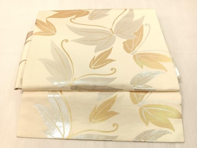 平和屋着物○つけ帯 舞蝶文 金銀糸 正絹 逸品 CABJ7443vp - メルカリ