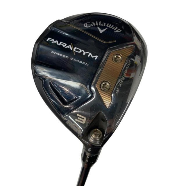 【中古】 キャロウェイ PARADYM 3W フェアウェイウッド FW 純正特注シャフト (フレックスS) メンズ 男性用 右利き 右用 Cランク ゴルフクラブ