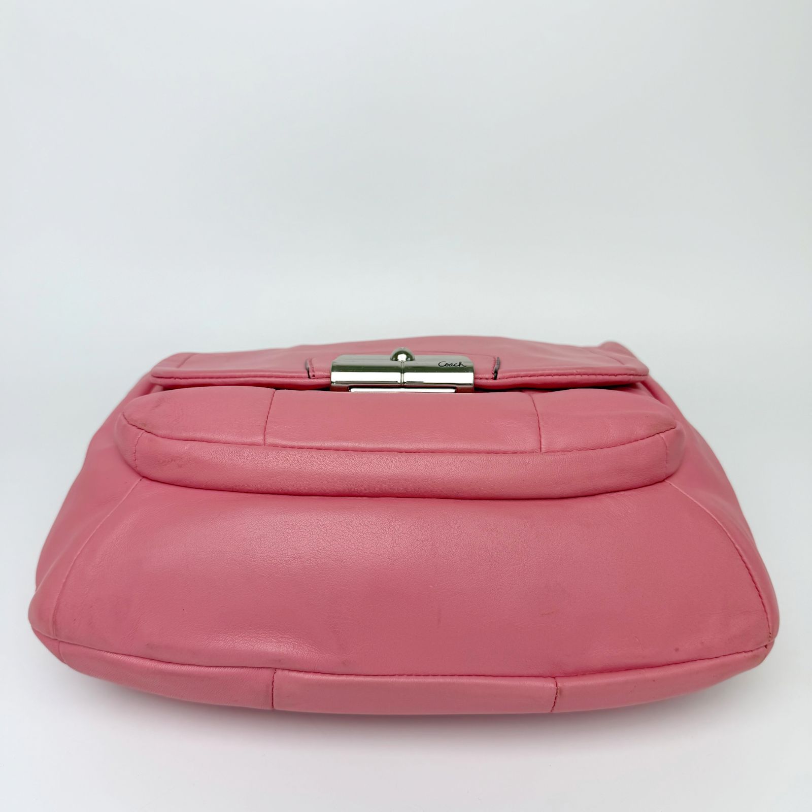 中古】COACH コーチ クリスティン ターンロック 2WAY ショルダーバッグ