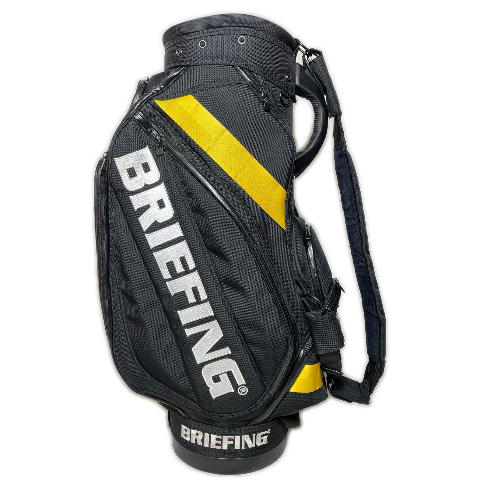 BRIEFING×BEAMSGOLF ブリーフィングxビームスゴルフ コラボ ツアータイプキャディバッグ アーミーブラック
