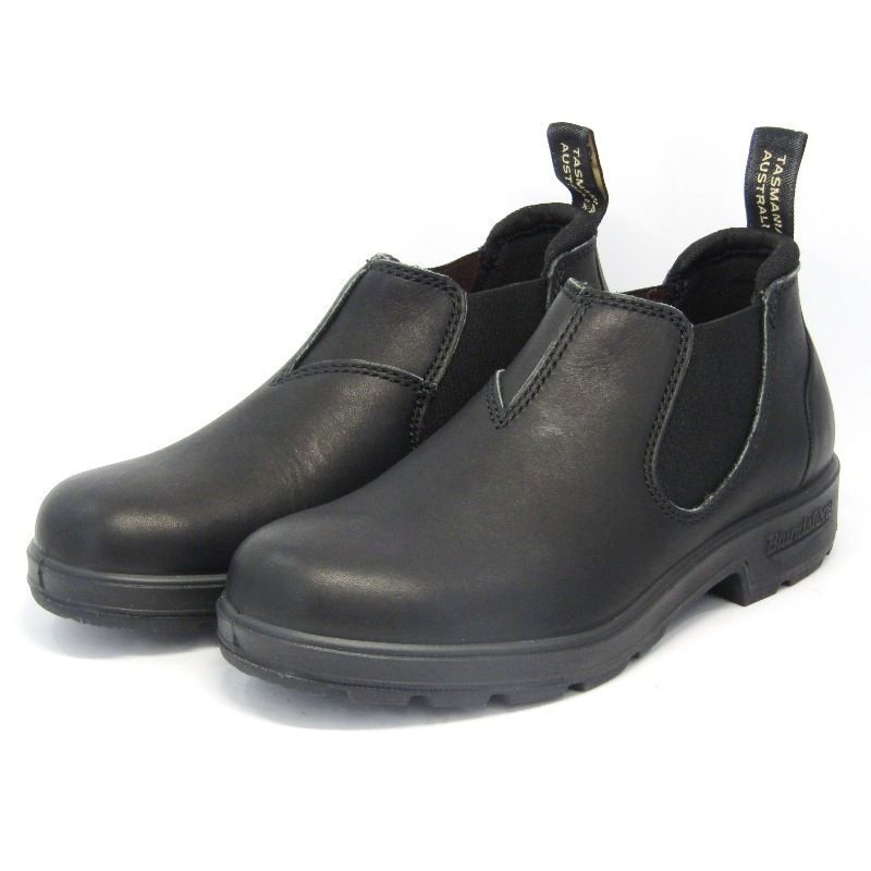 未使用 Blundstone ブランドストーン UK3 スリッポンシューズ ORIGINALS SLIP ON SHOE 2039 BS2039009 サイドゴア Black 18002314