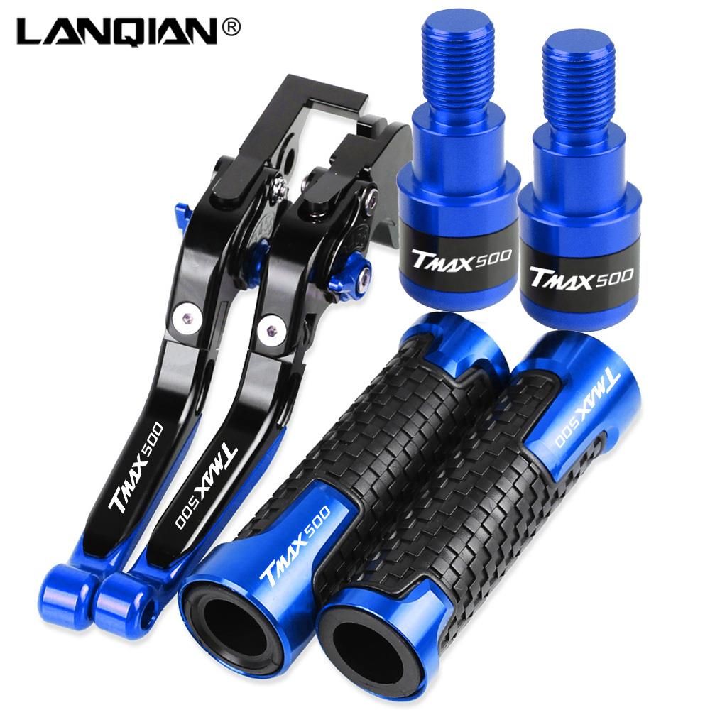 LANQIAN ヤマハ TMAX500 2001〜2007対応 CNCアルミ ブレーキクラッチレバーセット