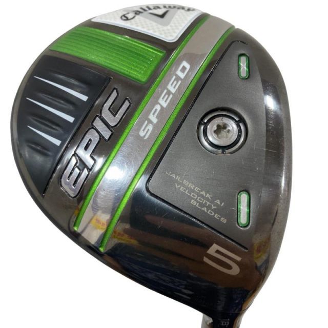 【中古】 キャロウェイ EPIC SPEED 5W フェアウェイウッド FW Diamana 50 for CW(2021 EPIC FW) (フレックスSR) メンズ 男性用 右利き 右用 Cランク ゴルフクラブ