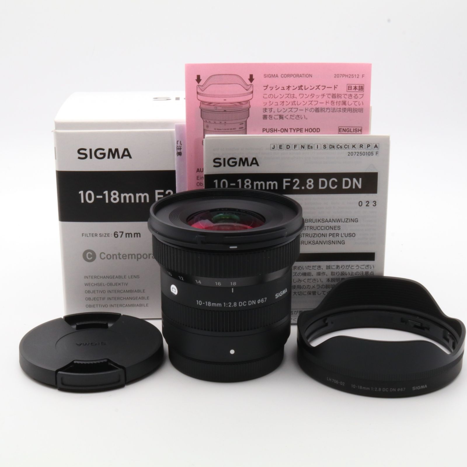 SIGMA 10-18mm F2.8 DC DN Contemporary 〔FUJIFILM X マウント〕 51,000円