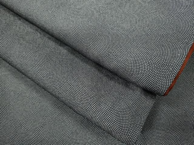 平和屋着物●江戸小紋　鮫小紋柄　正絹　逸品　CABH7986ze