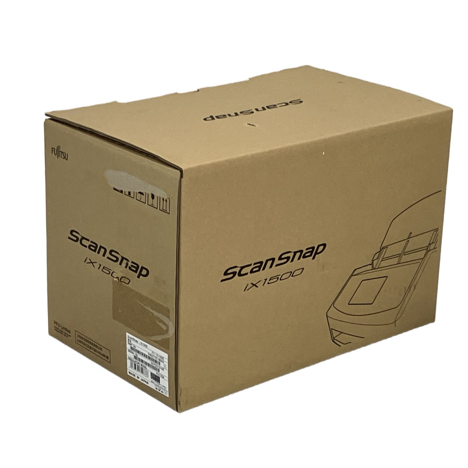 ScanSnap iX1500 総スキャン822枚 富士通 ドキュメントスキャナー