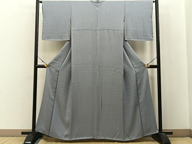 平和屋着物○上質な色無地 暁鼠色 正絹 逸品 BAAX6794hj - メルカリ