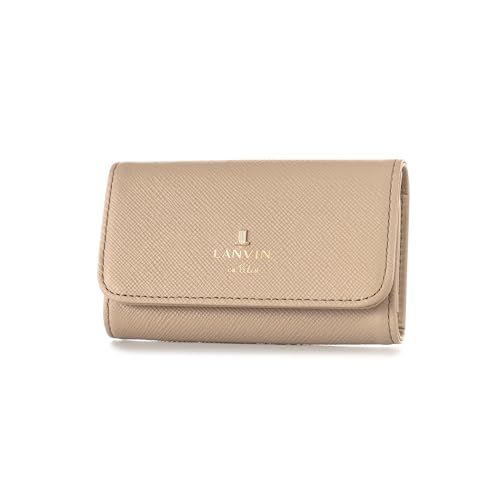 [ランバンオンブルー] ブランドショッパー付き ギフト包装 キーケース 480115 リュクサンブール レディース 本革 レザー 【45】 グレーベージュ（当社限定）pms