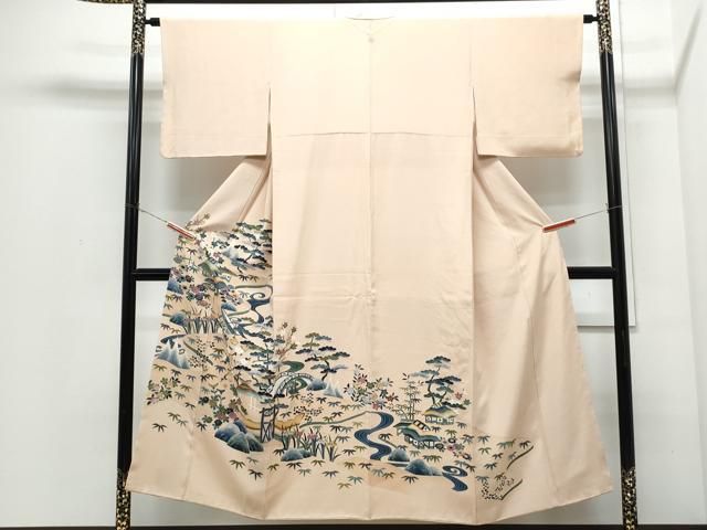 平和屋着物●訪問着　友禅　作家物　御所解文　正絹　逸品　CABI1294th 29,250円