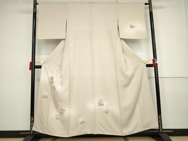平和屋着物●訪問着　草花文　暈し染め　金彩　正絹　逸品　AABJ3809cs 33,800円