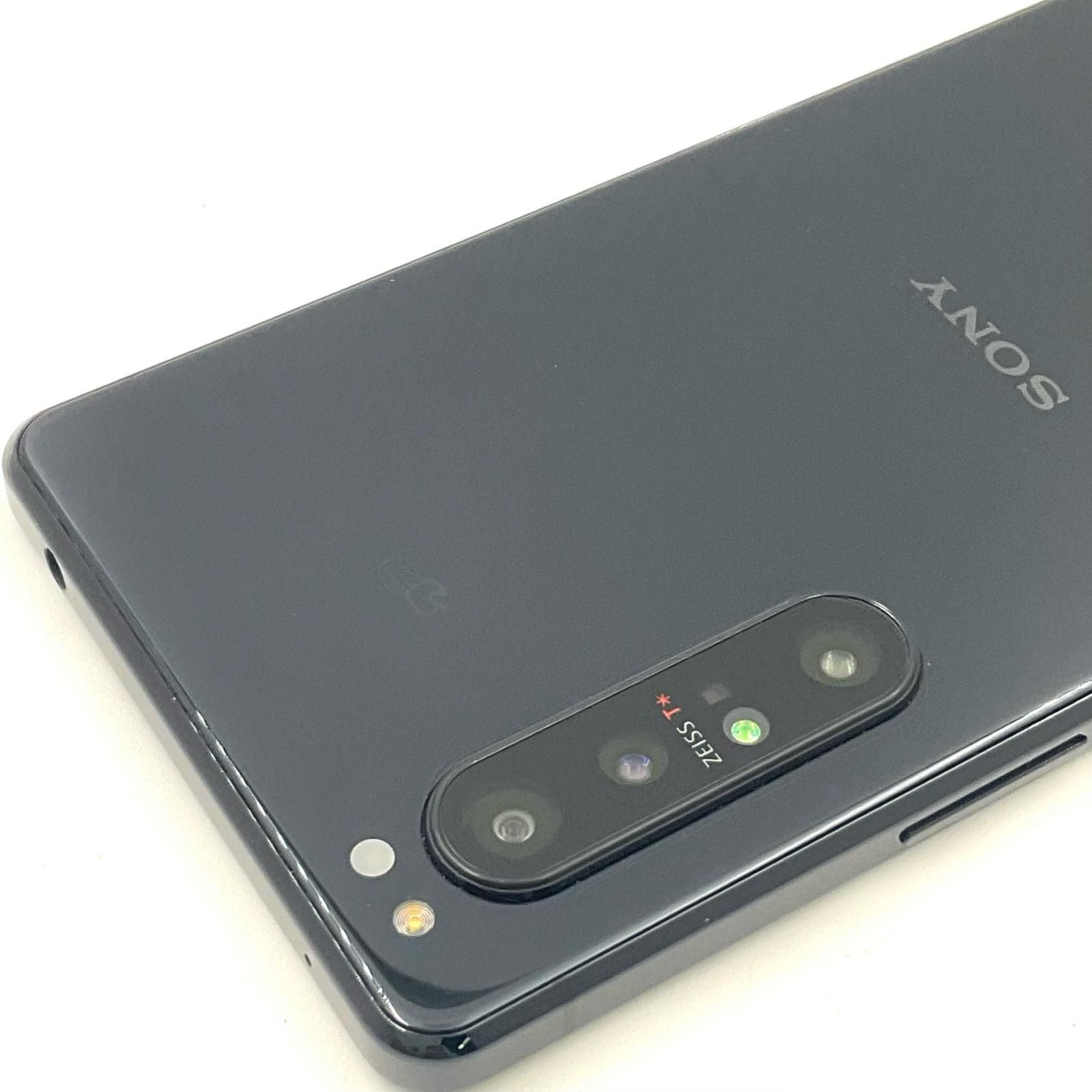 全額返金保証】【最速発送】Sony Xperia 1 II 128GB ブラック au SOG01