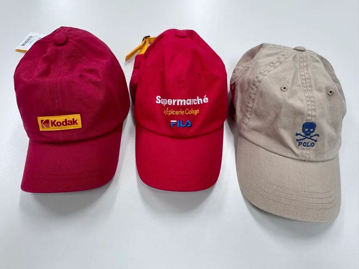 ベースボールキャップ 帽子 まとめ売り (ポロ FILA フィラ KODAK(コダック)) 9,659円