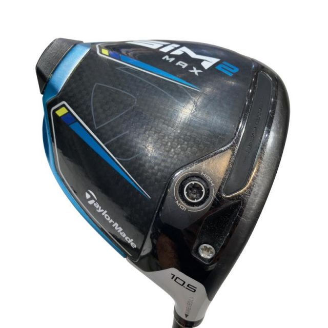 【中古】 テーラーメイド SIM2 MAX 10.5° ドライバー DR TENSEI BLUE TM50(SIM2 DR) (フレックスR) メンズ 男性用 右利き 右用 Cランク ゴルフクラブ