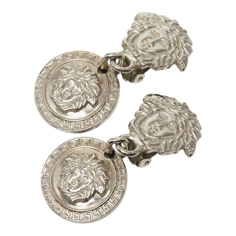 ヴェルサーチェ メデューサ ロゴ イヤリング シルバー メタル レディース VERSACE【1-0279909】 16,188円