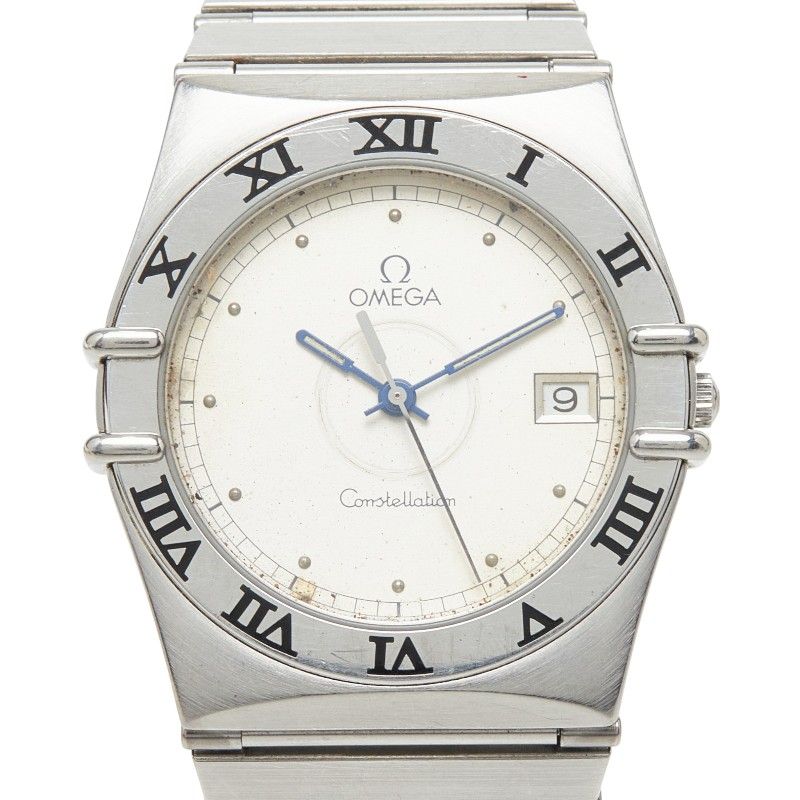 Omega Constellation Watch 1510.30 White Silver Stainless Steel Mens OMEGA [1-0281900]