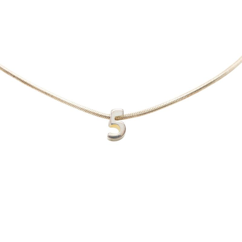 シャネル No.5 ネックレス SV925 シルバー レディース CHANEL【1-0282125】