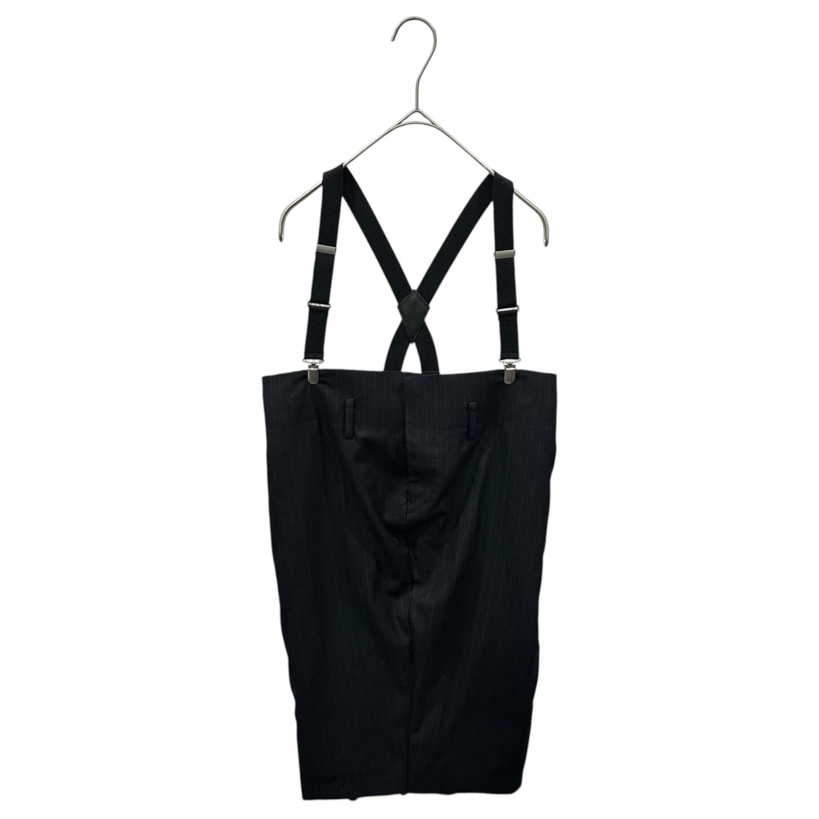 JUNYA WATANABE COMME des GARCONS(ジュンヤワタナベコムデギャルソン) 2012AW Suspender striped tight skirt Pants サスペンダー ストライプ タイト スカート パンツ JJ-S027
