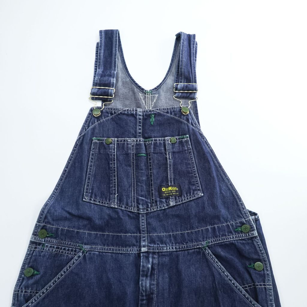OshKosh 90年代 ヴィンテージ デニム オーバーオール B'gosh VESTBAK M