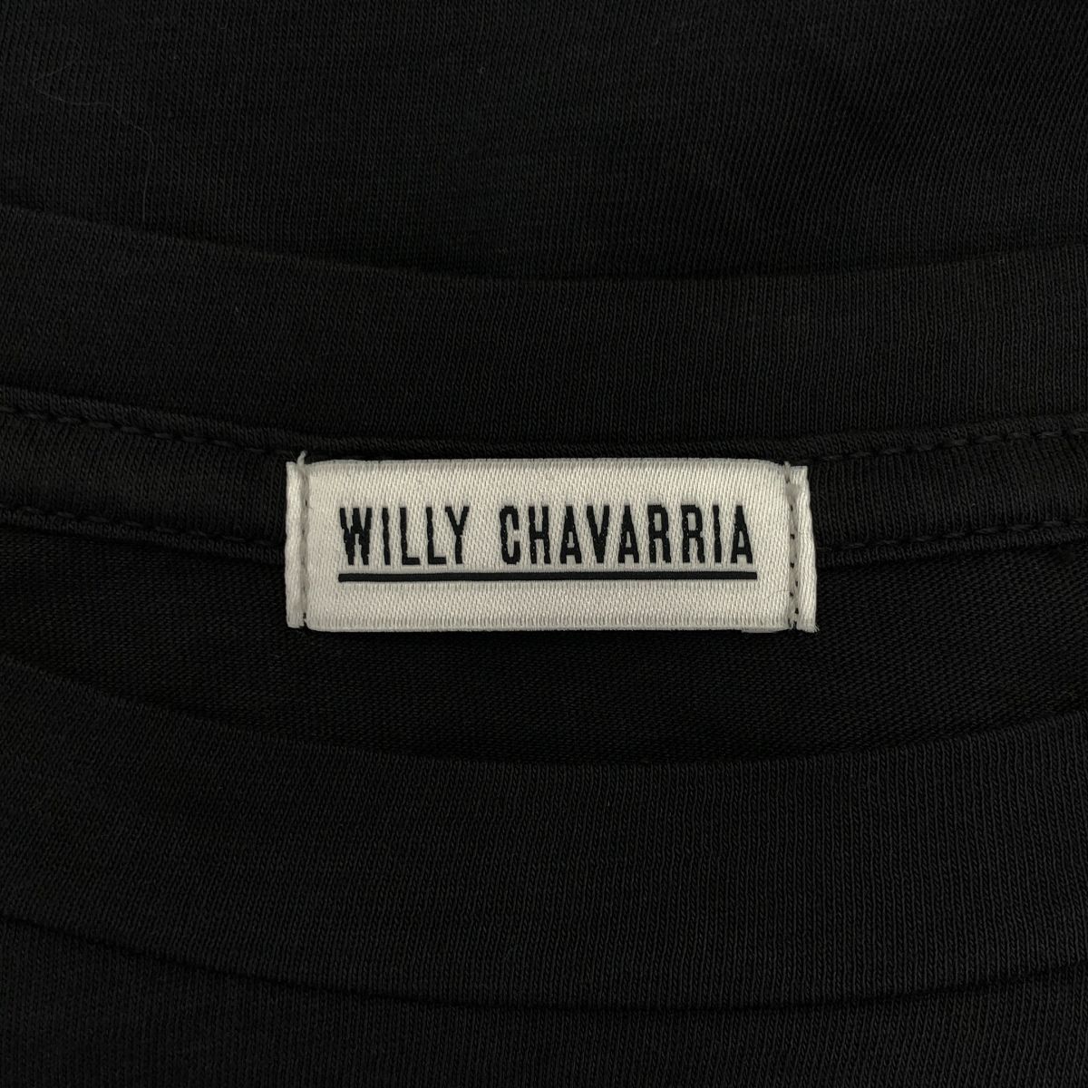 WILLY CHAVARRIA ウィリーチャバリア クルーネックTシャツ チャコール