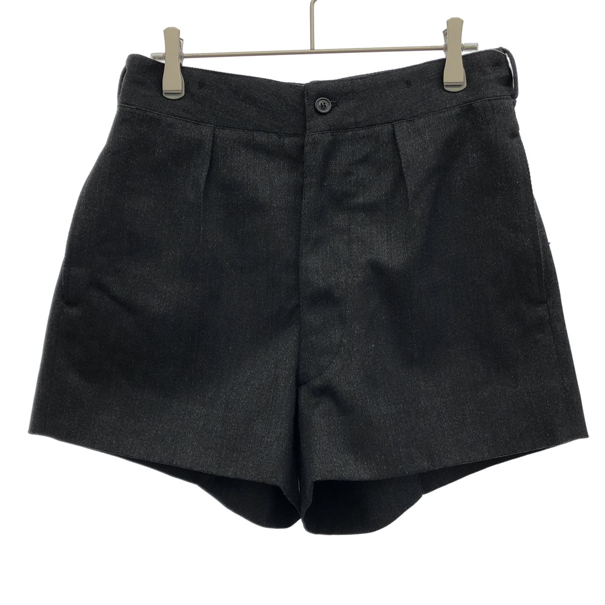 Maison Margiela メゾン マルジェラ 23AW ウールショートパンツ S67MU0038 チャコールグレー 44 Maison Margiela メゾン マルジェラ 23AW ウールショートパンツ