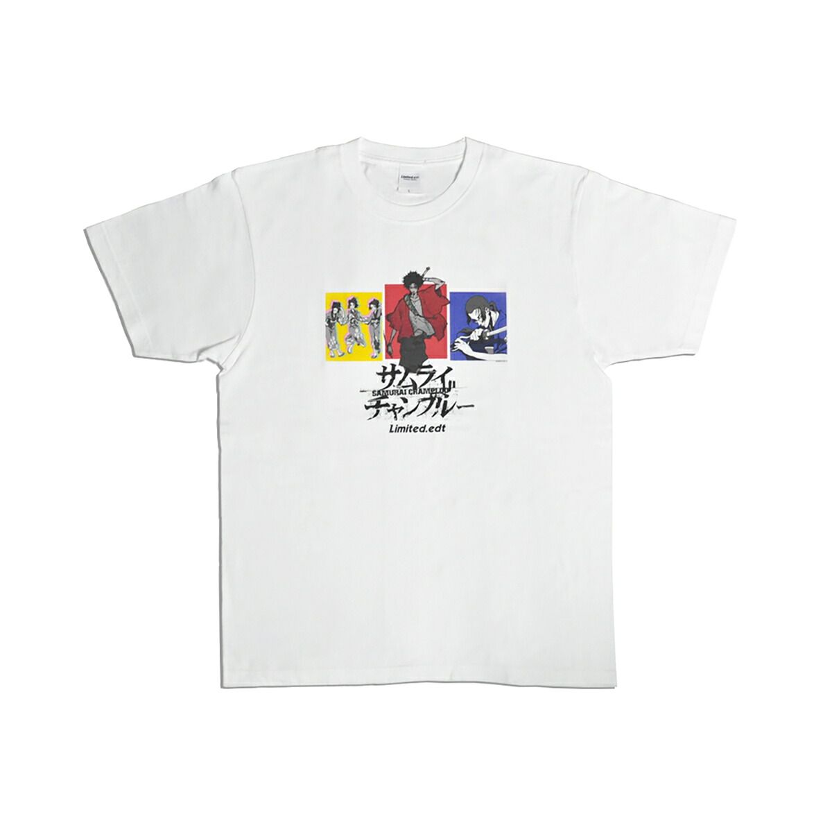 サムライチャンプルー × Limited.edt Tシャツ ホワイト SAMURAI CHAMPLOO Limited edt SC02 TEE WHITE sc02tee-wht ウェア トップス Tシャツ 半袖 プリント